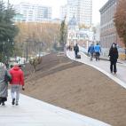 El renovado aspecto de la Plaza de Espa&ntilde;a tras las obras