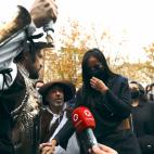 Los dos actores, junto a Bego&ntilde;a Villac&iacute;s