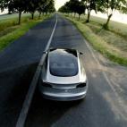 A Tesla Motors Model 3 electric car is seen in this handout picture from Tesla Motors on March 31, 2016.