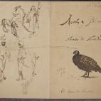 A Coruña, 1894-1895 Tinta sobre papel, 21 x 26 cm Colección privada Fotografía © Béatrice Hatala