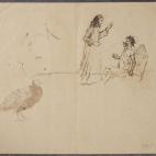 A Coruña, 1894-1895 Tinta sobre papel, 21 x 26 cm Colección privada Fotografía © Béatrice Hatala