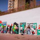 Concurso grafitero de Papa Johns en Moratalaz