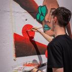 Concurso grafitero de Papa Johns en Moratalaz