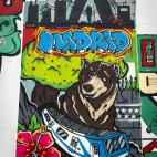 Grafiti ganador del concurso de Papa Johns.