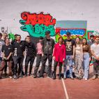 Concurso grafitero de Papa Johns en Moratalaz