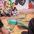 Concurso grafitero de Papa Johns en Moratalaz