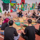 Concurso grafitero de Papa Johns en Moratalaz