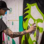 Concurso grafitero de Papa Johns en Moratalaz