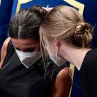 Confidencias entre la infanta Sof&iacute;a y la reina Letizia