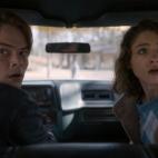 Jonathan Byres (Charlie Heaton) y Nancy Wheeler (Natalia Dyer).