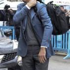 El marido de la infanta Cristina, Iñaki Urdangarin, llega a la Audiencia de Palma donde se celebra hoy la vista para decidir sobre la petición de medidas cautelares contra él y su exsocio Diego Torres, después de que hayan sido condenados a ...