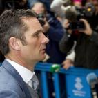 El marido de la infanta Cristina, Iñaki Urdangarin, llega a la Audiencia de Palma donde se celebra hoy la vista para decidir sobre la petición de medidas cautelares contra él y su exsocio Diego Torres, después de que hayan sido condenados a ...