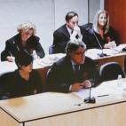 Rosario Porto y Alfonso Basterra reaccionan al veredicto del jurado popular que les declara culpables del asesinato de su hija adoptiva, Asunta.