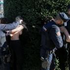 FEMEN irrumpe en un acto franquista en Madrid