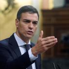 En una de sus intervenciones antes del comienzo de la votaci&oacute;n.