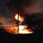 Terrible accidente de Grosjean en el Gran Premio de Bahrein