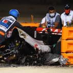 Terrible accidente de Grosjean en el Gran Premio de Bahrein