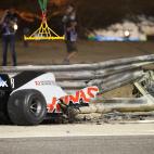 Terrible accidente de Grosjean en el Gran Premio de Bahrein