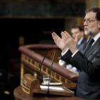 Antes de empezar la votaci&oacute;n, sube a la tribuna para dar su &uacute;ltimo discurso como presidente.