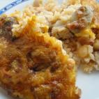 Se puede preparar también con restos de cocido o paella. Mira en Cookpad cómo se hace.