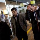 Familiares de los fallecidos en el accidente,