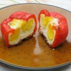 El interior sólo tiene huevo. Mira cómo hacerlo.