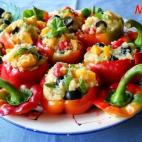 Con calabaza, calabacín, aceitunas negras y huevo picado. Ésta es la receta completa.