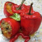 Los vegetales son calabacín, cebolla, pimiento morrón, calabaza y cebolleta. Mira aquí cómo prepararlo.