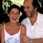 La bailaora Sara Baras y Paco de Lucía en Castellar de la Frontera, Cádiz, en julio de 2004.
