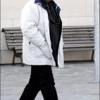 Su hermano, el también artista Ramón de Algeciras, falleció en enero de 2009. En la imagen, el artista el día del entierro.