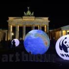 La Puerta de Branderburgo, en Berlín (Alemania).