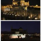El puente romano de Córdoba y la Mezquita-Catedral.