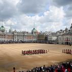 Imagen del desfile de las tropas