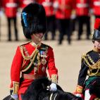 El príncipe Guillermo y la princesa Ana