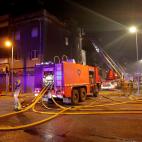 Incendio en Badalona.