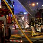 Incendio en Badalona.