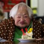 Celebrando su 115º cumpleaños el 5 de marzo de 2013