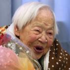 Celebrando su 115º cumpleaños el 5 de marzo de 2013