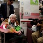 Celebrando su 115º cumpleaños el 5 de marzo de 2013