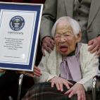 Celebrando su 115º cumpleaños el 5 de marzo de 2013