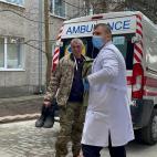 Ataque ruso a un centro militar ucraniano a 25 kil&oacute;metros de Polonia, el 13 de marzo de 2022 cerca de Lviv (Le&oacute;polis).