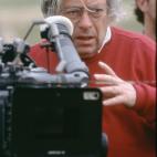 Antonio Mercero durante un rodaje en los 90