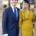 En la boda de Ángel Acebes Jr y Macarena Maza en Marbella el 13 de octubre de 2018.