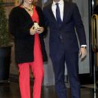 En la fiesta con motivo del 80º cumpleaños de Mario Vargas Llosa el 28 de marzo de 2016.