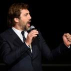 Bardem, en un momento de la presentaci&oacute;n de 'Loving Pablo'