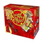 El Jungle Speed fue creado en Francia en 1991. Se juega con cartas y pone a prueba la velocidad de reacción, aunque su popularidad ha conseguido que se haya desarrollado una versión para la Wii. "Es tipo Uno pero más moderno", opina Puig.