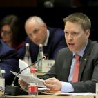 El ya exconsejero adjunto de Seguridad Nacional de la Casa Blanca, Matt Pottinger,