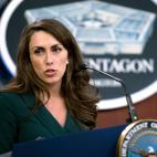 Stephanie Grisham, exdirectora de comunicaciones de la Casa Blanca, y secretaria de prensa y actual jefa de gabinete de la primera dama, Melania Trump,