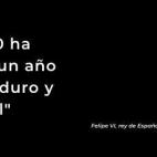 Las frases del rey que podría haber dicho tu cuñado en Nochebuena