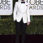 Con esmoquin de Gucci